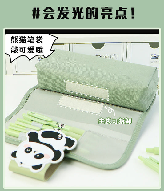 Panda mix color pencil pouch