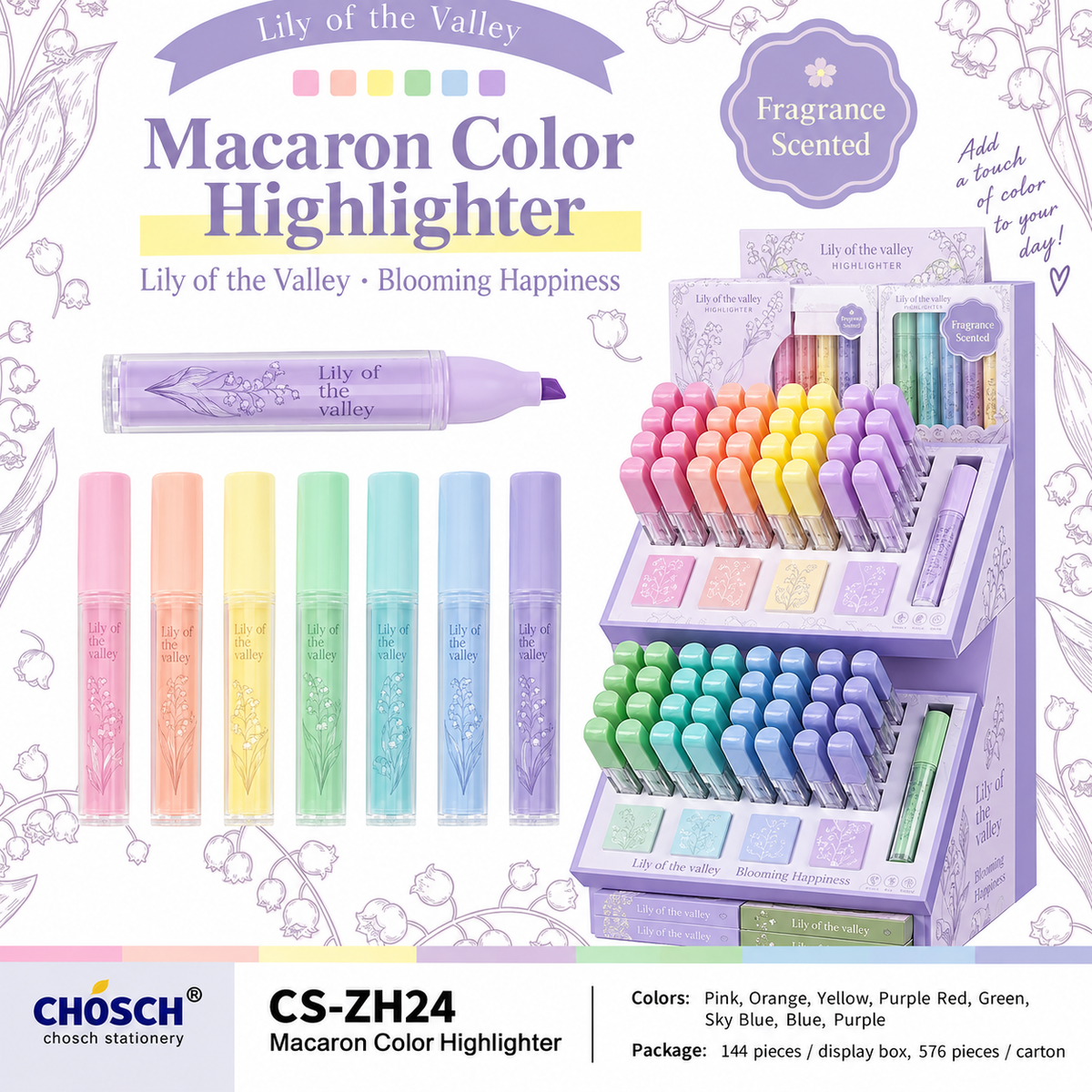 Macaron Color Highlighter