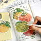 Watercolor Fruits Sticky Note