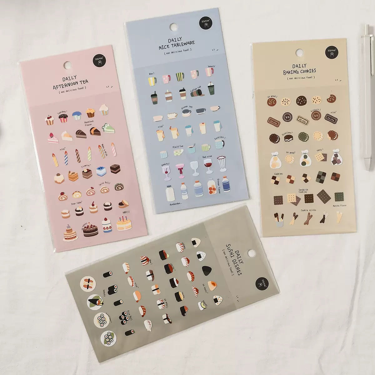 Daily Food Series Deco Sticker – Diecutsmart