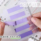 Mini Morandi Transparent Sticky Note