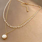 Double Layer Pearl Necklace