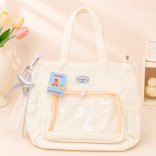 Pinteresty Tote Bag With Charm