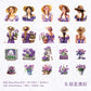 Born For Beauty Series Sticker