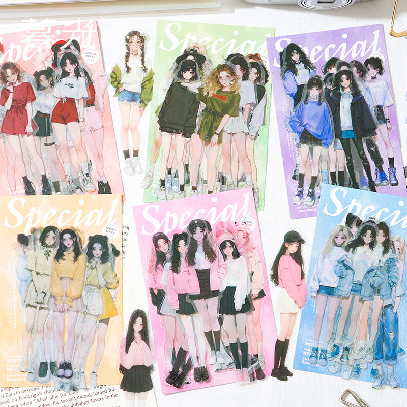 Teen Girlie Deco Stickers