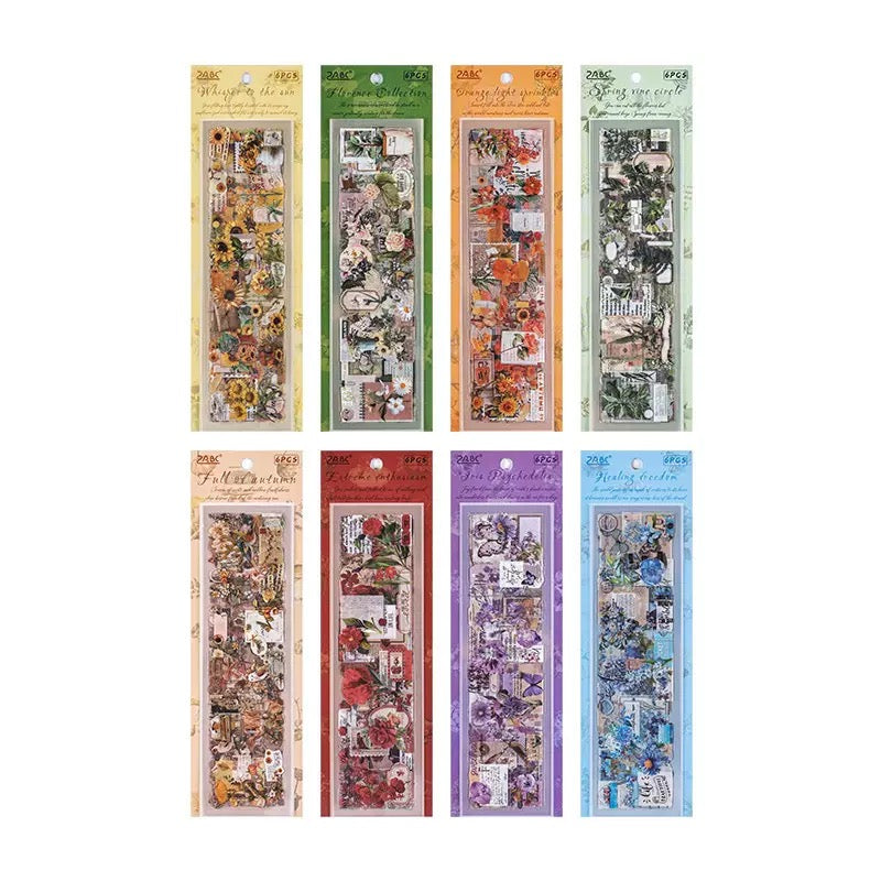 Vintage Botanical Sticker Pack