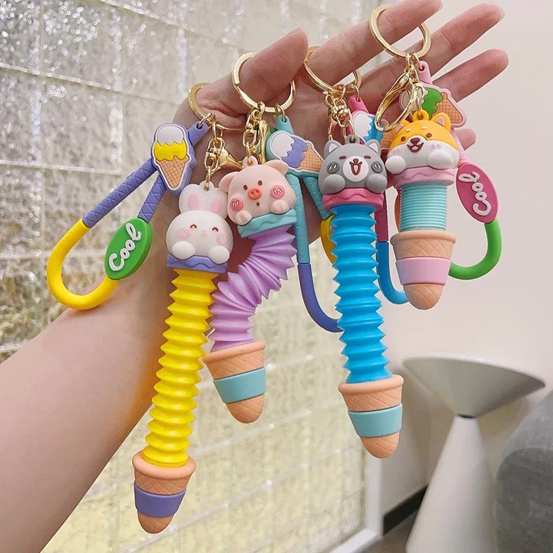 Cute Rabbit Keychain