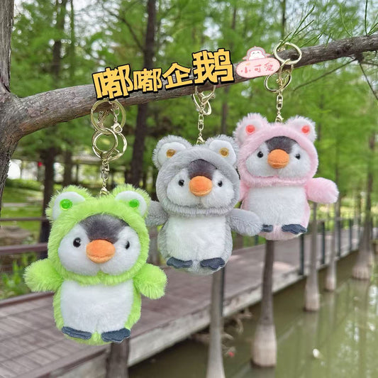 Penguin Plush Keychain