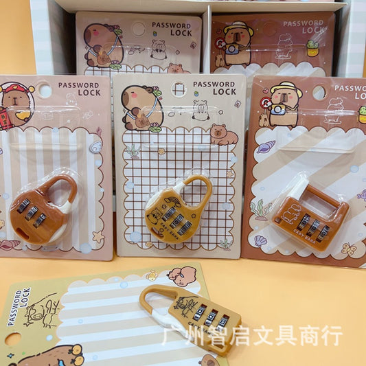 Brown Bear Mini Password Locks