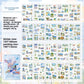 Aesthetic Landscape Sticker Book