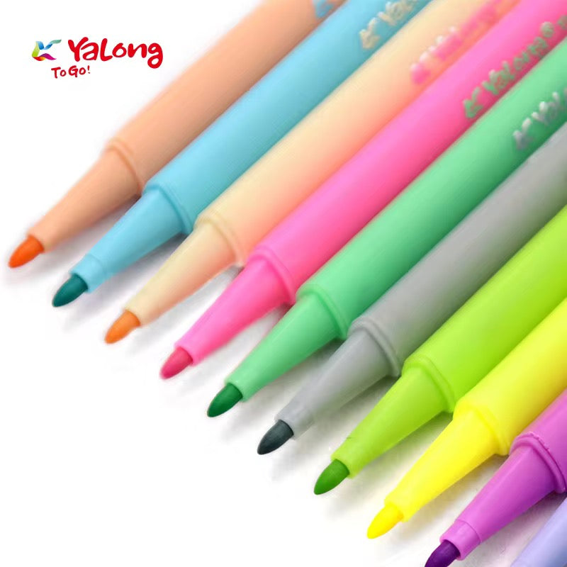 Pastel Water Color Pen 6 Pcs Set