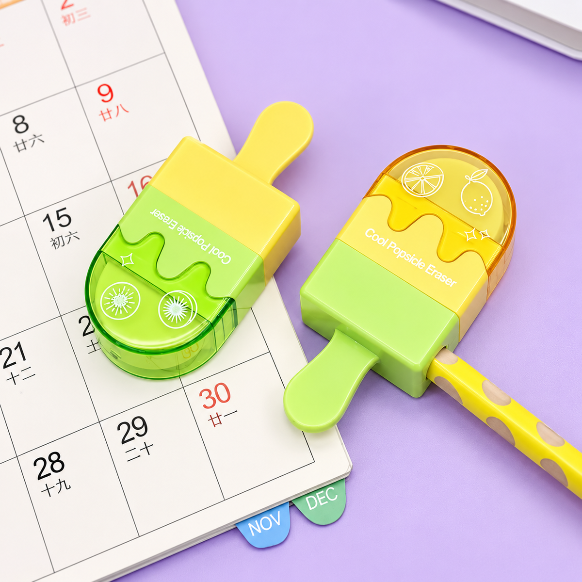 Ice Cream Eraser & Sharpener
