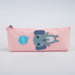 Elephant Canvas Pencil Case