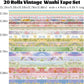 VINATGE journaling Washitape Box