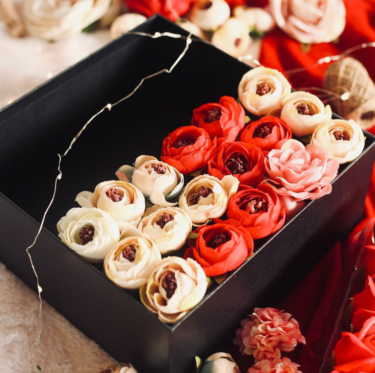 Peonies Flowers 10pcs Set