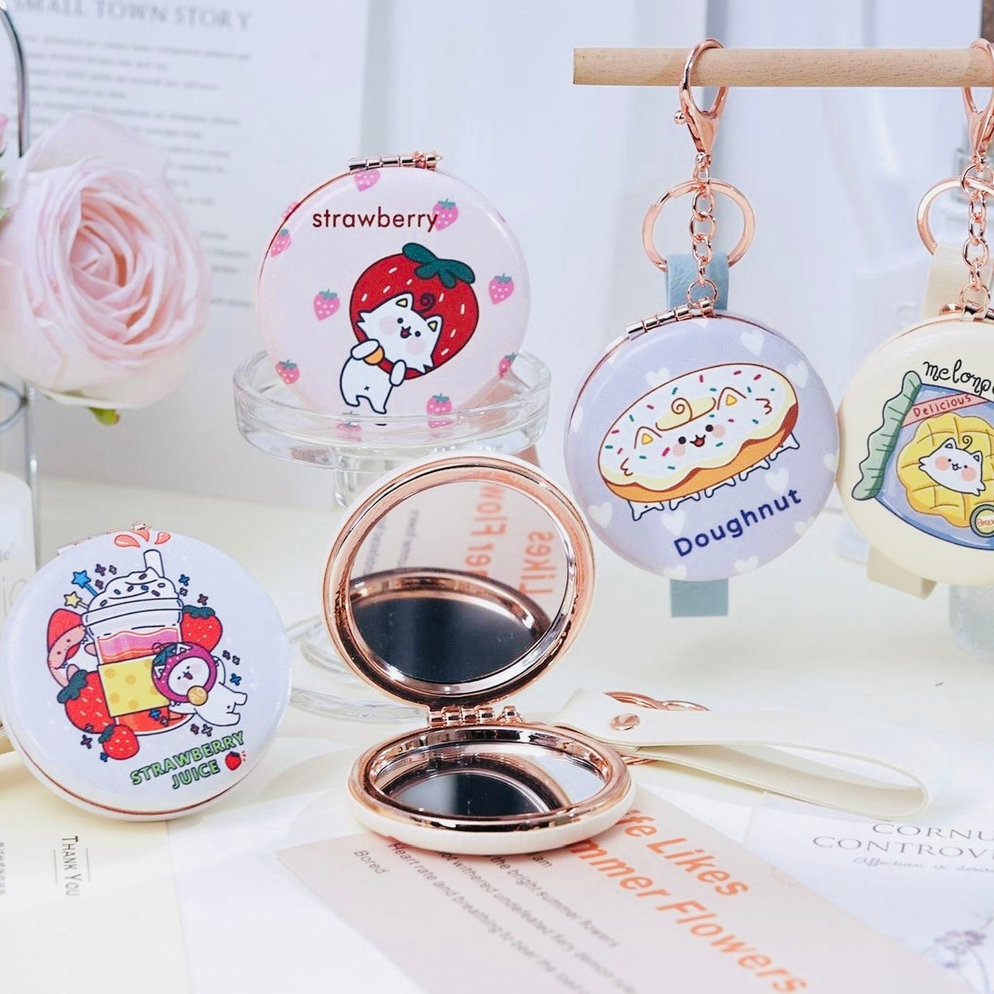Cosmetic Round Pocket Mirror