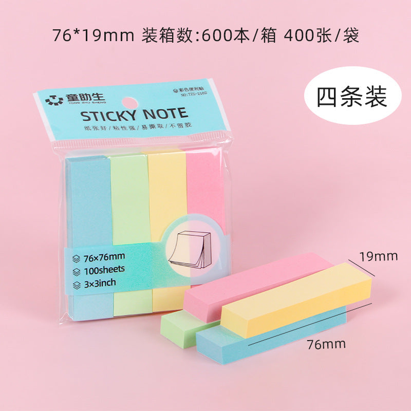 Tag Pastel Sticky Note Pad
