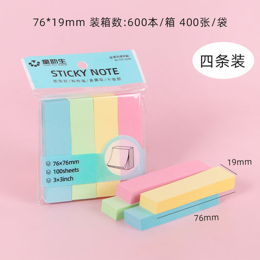 Tag Pastel Sticky Note Pad