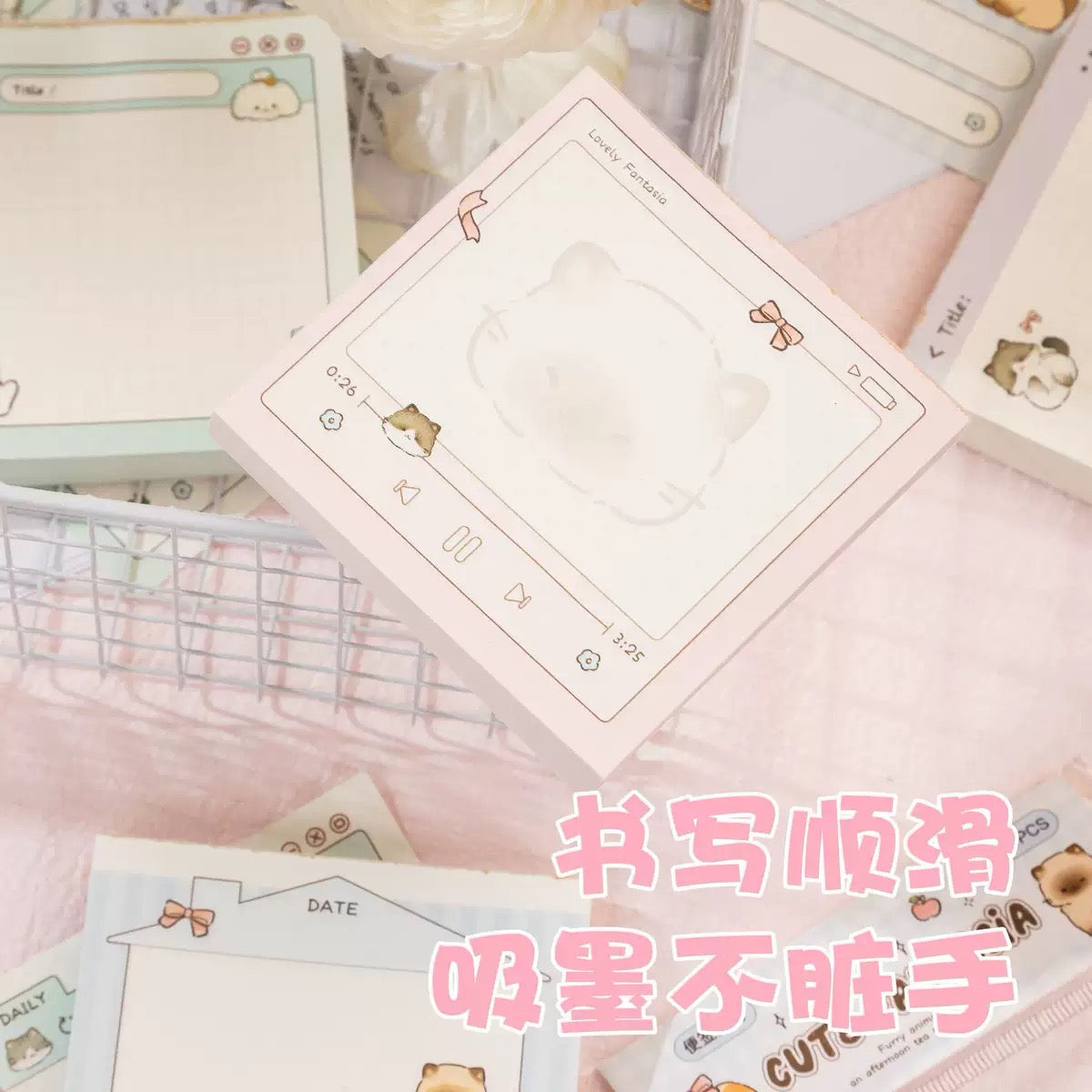 Cute Kitten Notepad