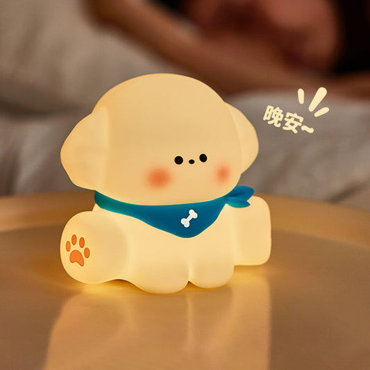 Cute Puppy Silicone Lamp