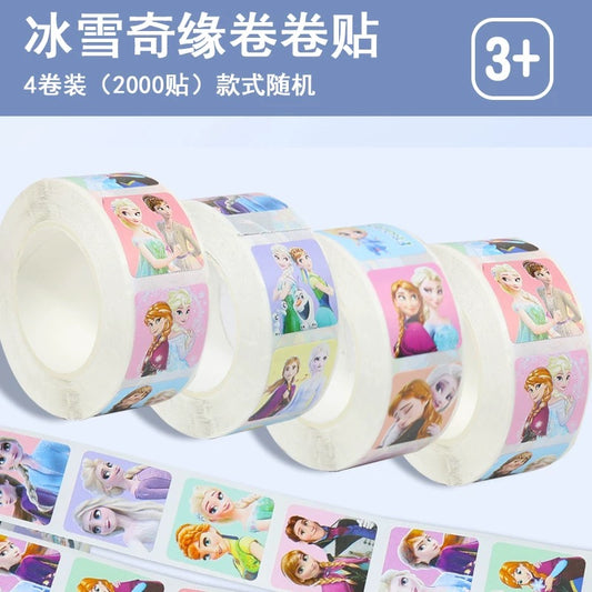 Frozen Thene Sticker Roll (500pcs Sticker)