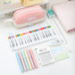 Macaron Large Capacity Pencil Case