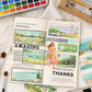 Seasonal Landscape Sticker Book