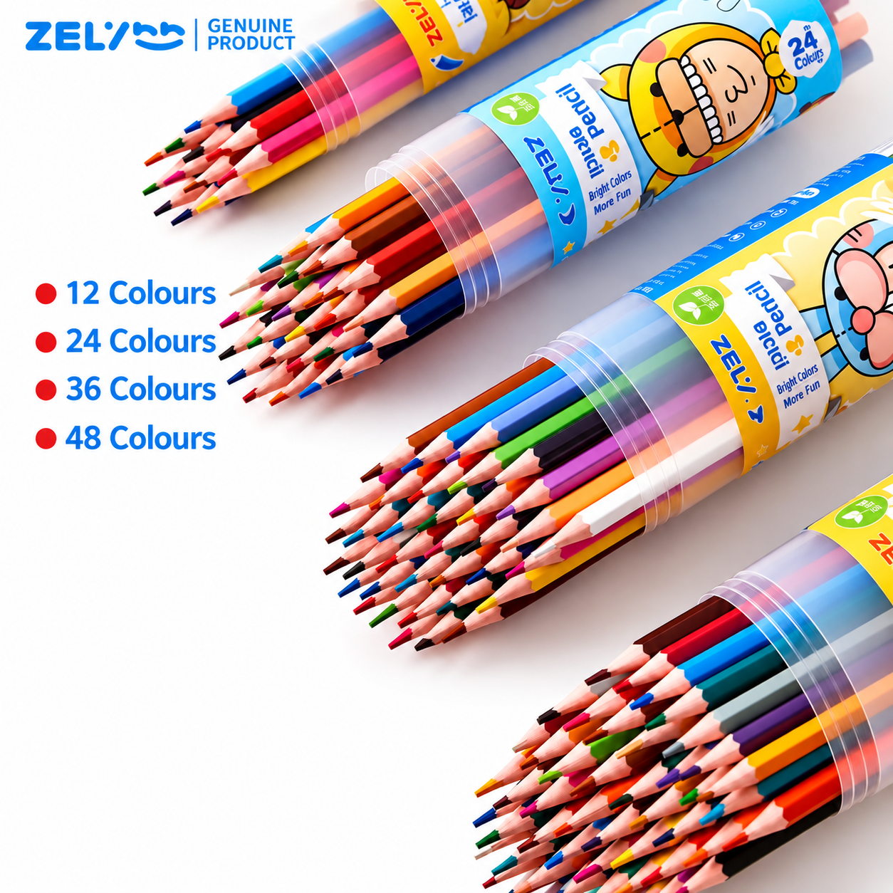 Kawaii Color Pencil (24pcs Set)