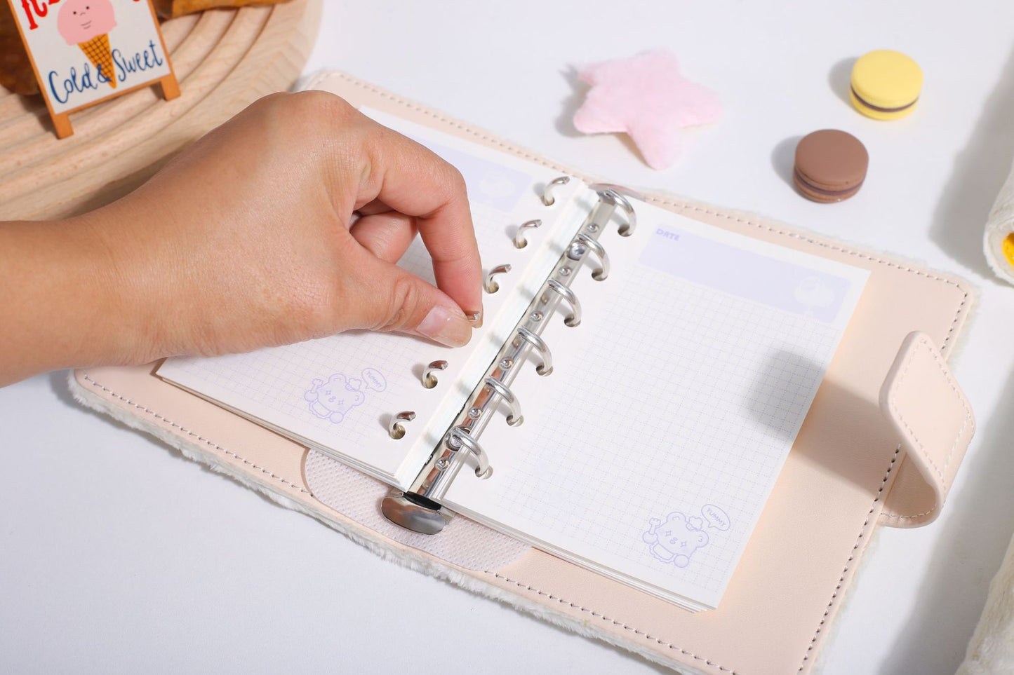 Plush Bear Journaling Diary