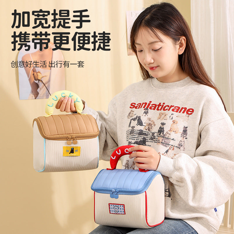 Hut Style Cosmetic Bag