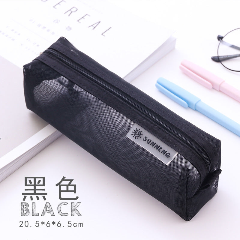 Pastel Transparent Pencil Case