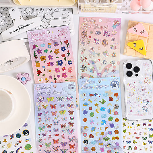 Doodle Journaling Stickers (4pcs Set)