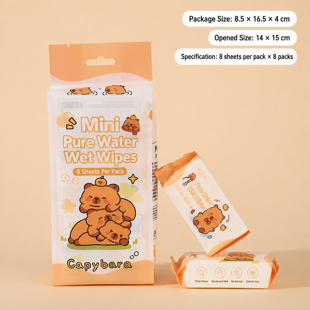 Capybara Wet Tissue