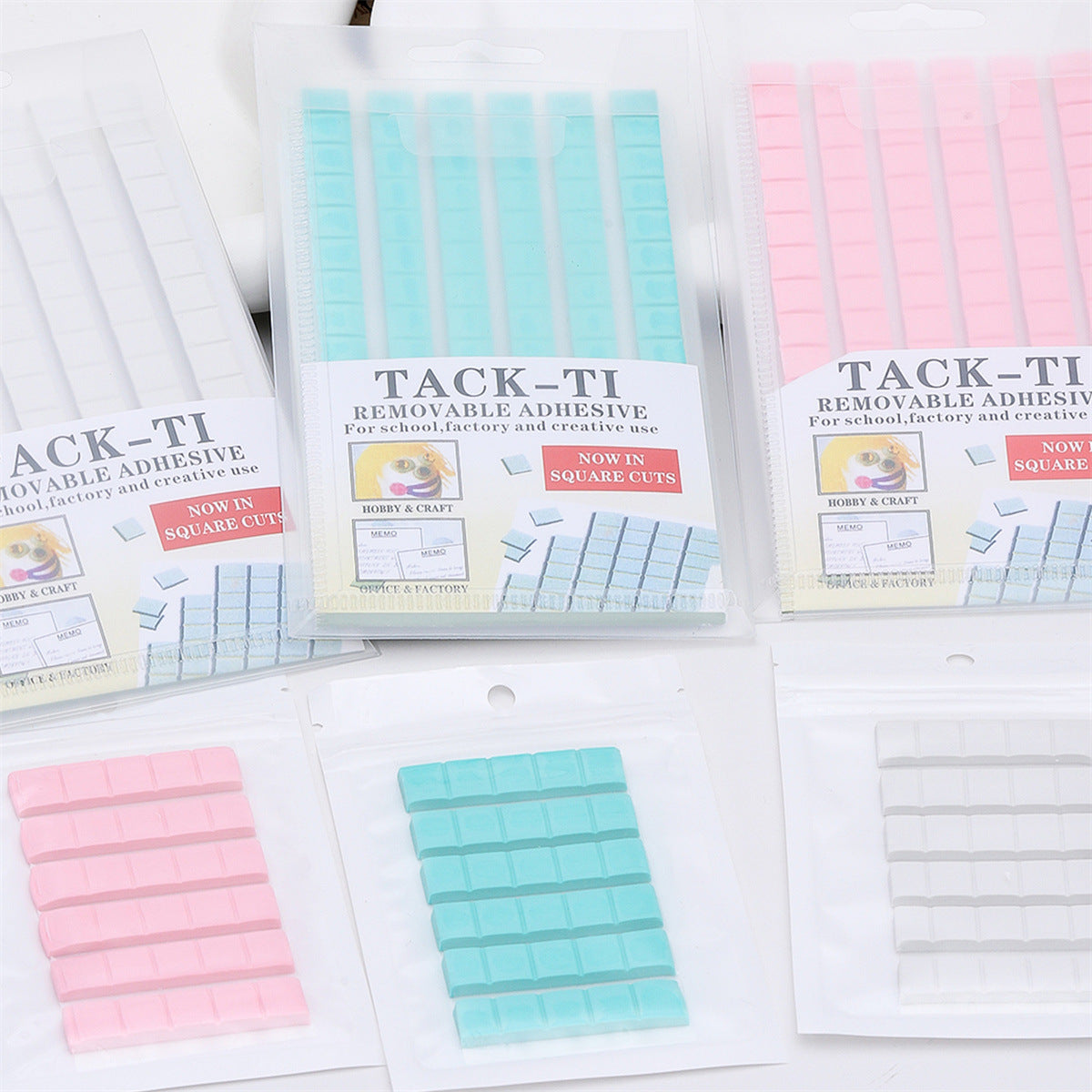 TACK-TI Adhesive sticker