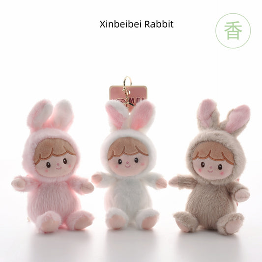 Bunny Babie Plush Keychain