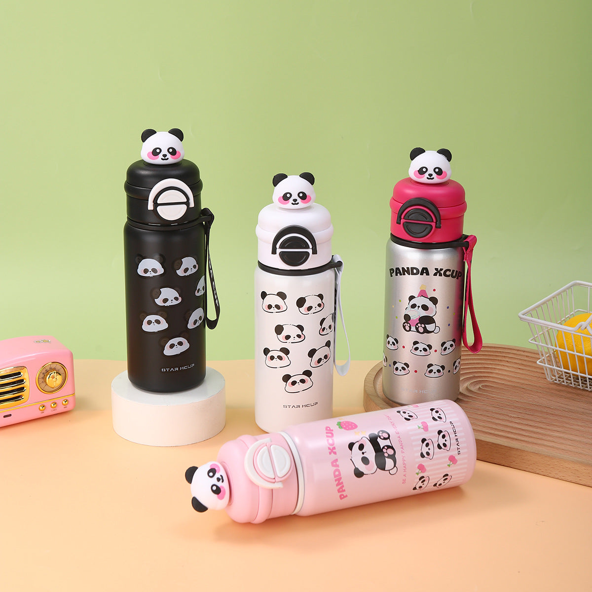 Premium Panda Insulated Tumbler