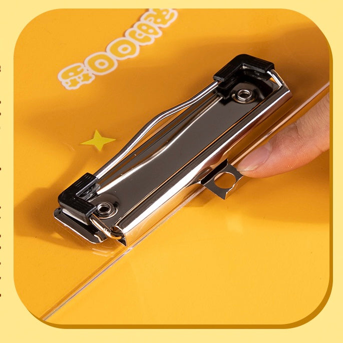 Kawaii Transparent Exam Pad