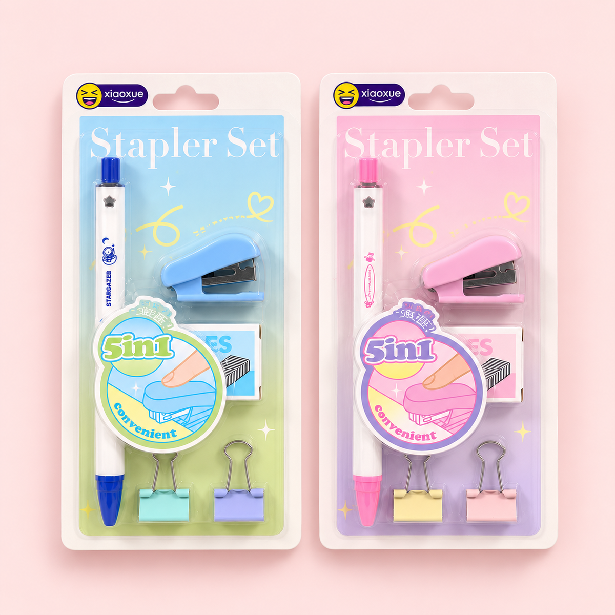 Kawaii Stapler Set