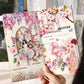 Floral Deco Stickers 20 Pcs