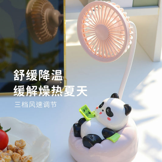 Sleeping Panda Mini Fan