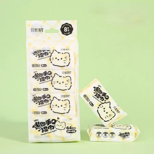 Cute Kitty Wet Tissue