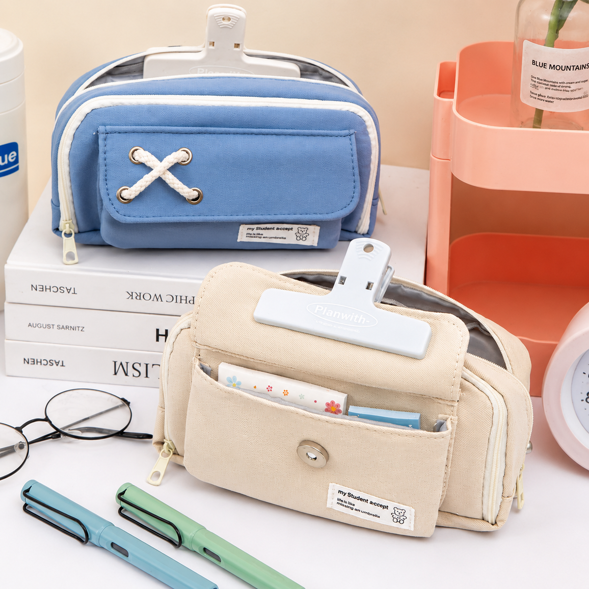 Large Capacity Pencil Case