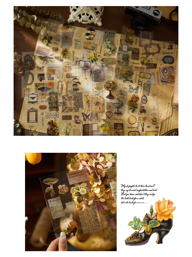 Brilliant Elegy Series Journal Sticker Book
