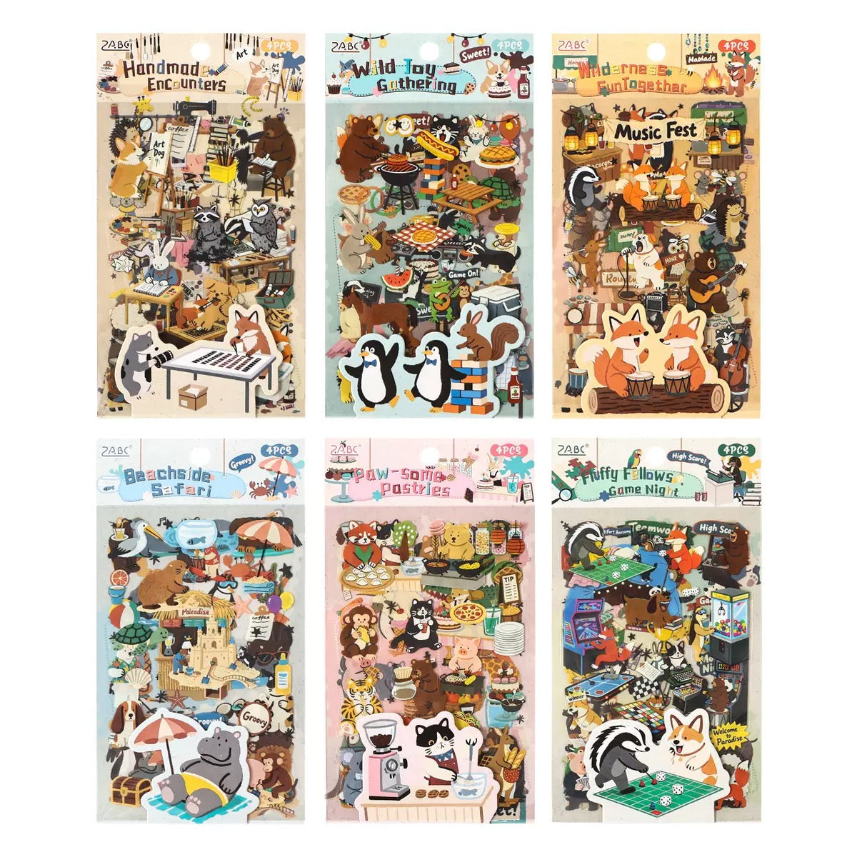 Animal Stories Deco Sticker