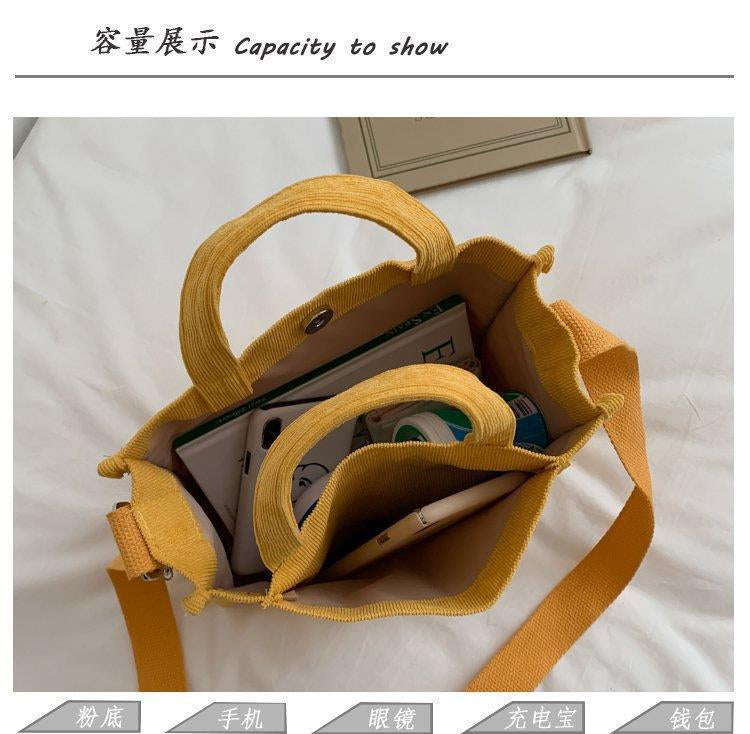 Corduroy Sling Bag