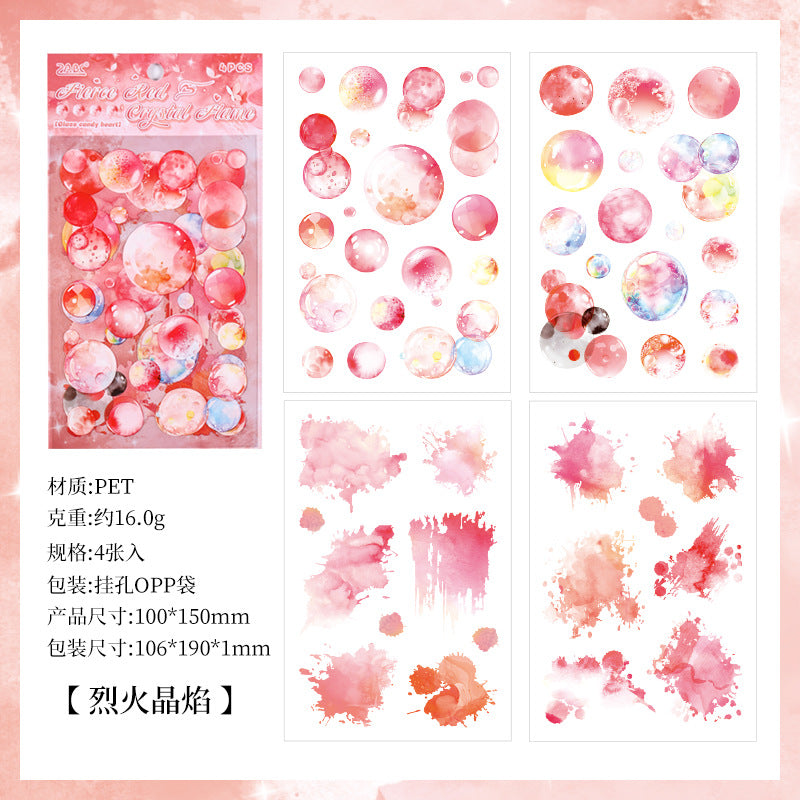 Drop Theme Journaling Stickers