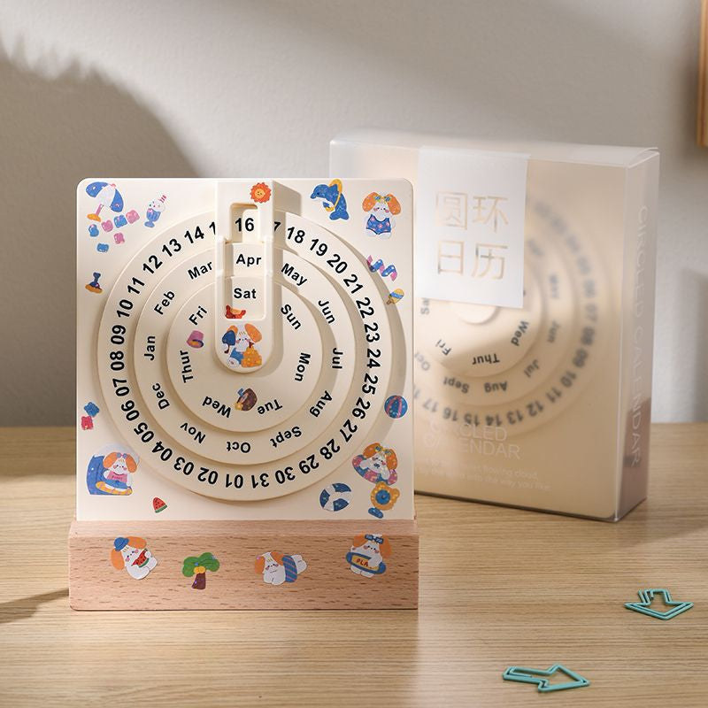 Pinteresty Perpetual Desk Calendar