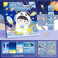 Kawaii Magnetic Story-Sticker Book