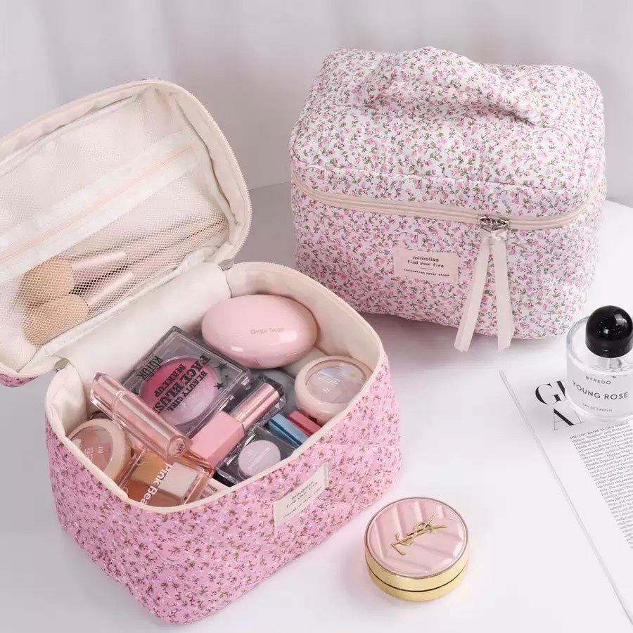 Floral Makeup Organizer