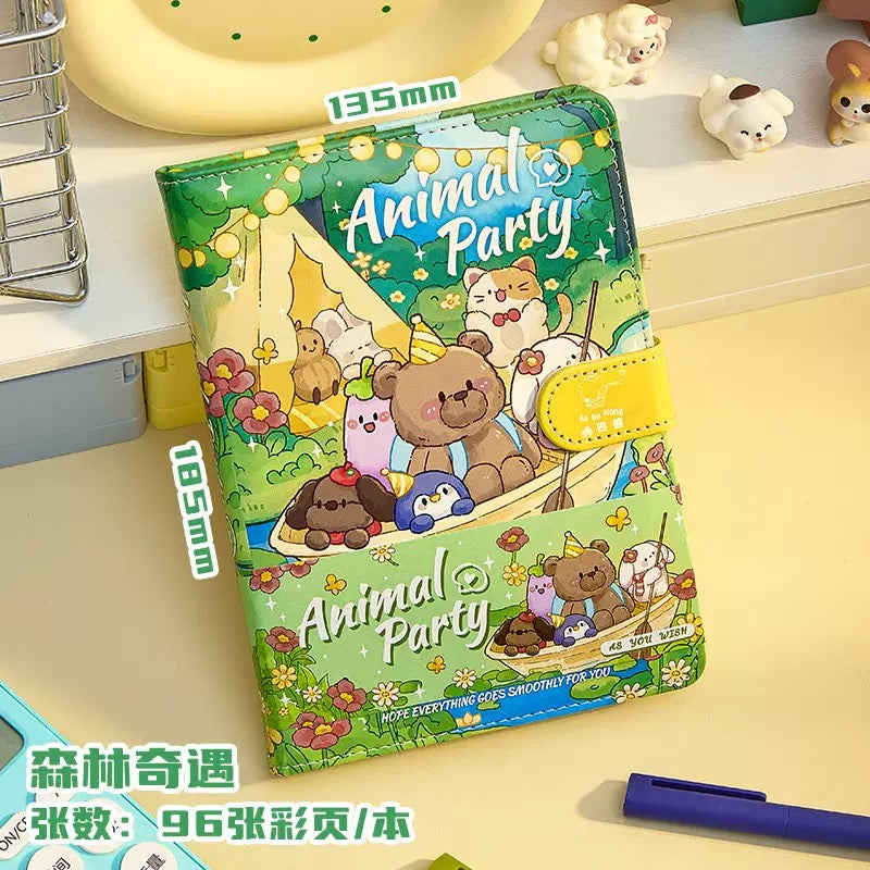 Kawaii Animal Party Diary